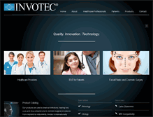 Tablet Screenshot of invotec.net